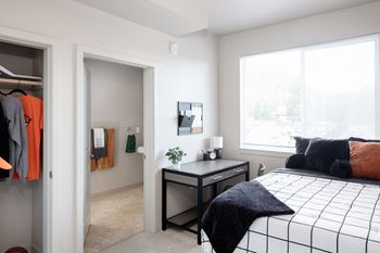 The quad | fully furnished bedroom